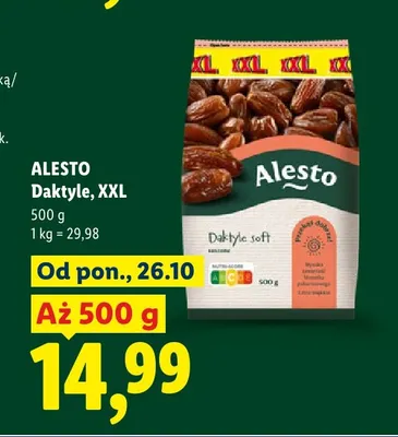 Daktyle XXL Alesto promocja w Lidl