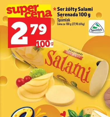 Ser żółty Salami Serenada promocja w TOPAZ