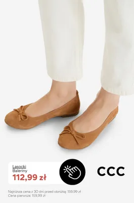 Baleriny Lasocki promocja w CCC