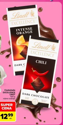 Czekolada Excellence Intense Orange Lindt promocja w Carrefour