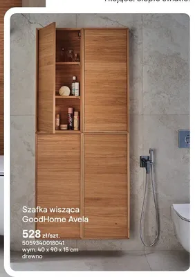 Szafka wisząca GoodHome Avela promocja w Castorama