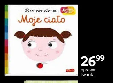 Książka Pierwsze słowa Moje ciało oprawa twarda promocja w Empik