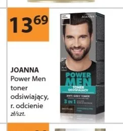 Toner do włosów Joanna Power Men promocja w Drogerie Laboo