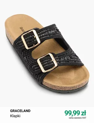 Klapki Graceland promocja w Deichmann