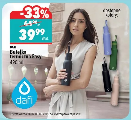 Butelka termiczna Easy promocja w Biedronka Home