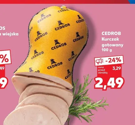 Kurczak gotowany Cedrob promocja w Kaufland