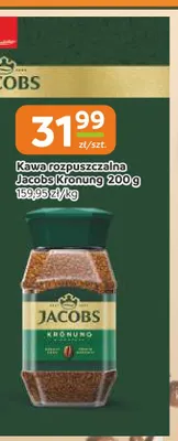Kawa rozpuszczalna Jacobs Kronung promocja w Społem Częstochowa