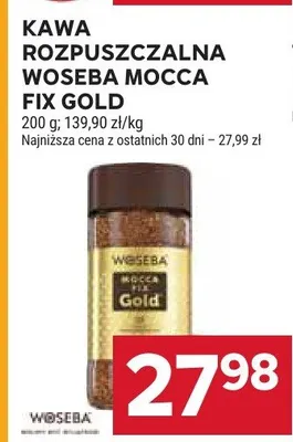 Kawa rozpuszczalna Woseba Mocca Fix Gold promocja w Stokrotka