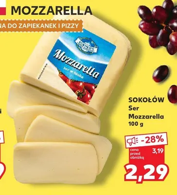 Ser mozzarella promocja w Kaufland