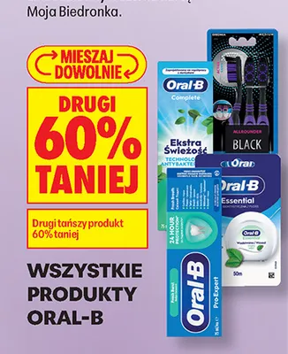 Szczoteczka do zębów Oral-B Complete promocja w Biedronka