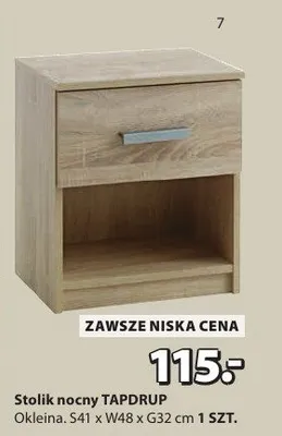Stolik nocny Tapdrup promocja w Jysk