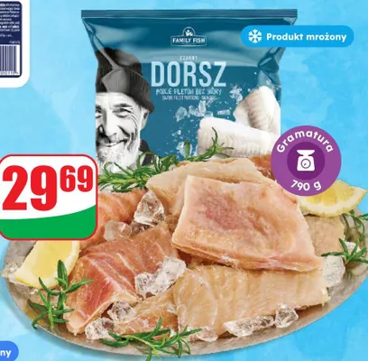 Dorsz czarny filet  promocja w Dino