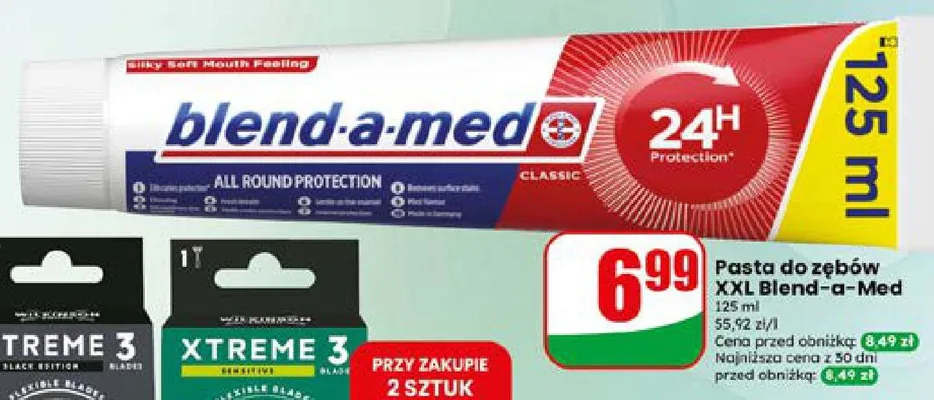 Pasta do zębów Blend-a-Med Classic XXL promocja w Dino