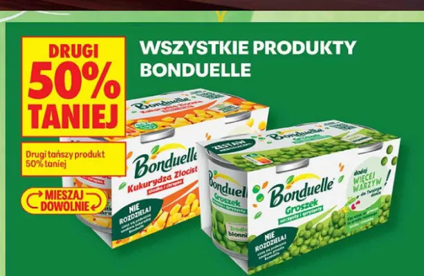 Groszek Bonduelle promocja w Biedronka