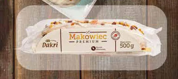Makowiec premium z posypką Bakri promocja w Dino