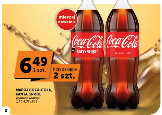 Napój gazowany Sprite promocja w Groszek