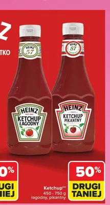 Ketchup Heinz Łagodny promocja w Carrefour
