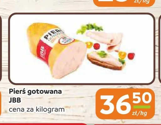 Pierś gotowana JBB promocja w Społem Częstochowa
