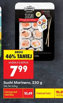 Sushi Marinero promocja w Biedronka