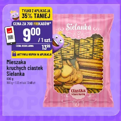 Mieszanka kruchych ciastek Sielanka promocja w POLOmarket