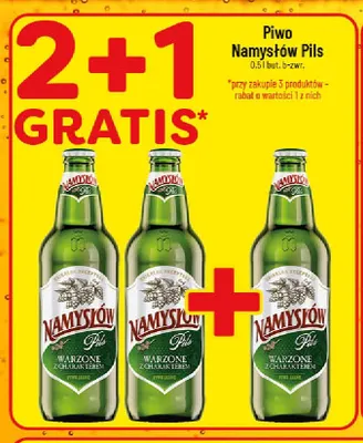 Piwo Namysłów Pils promocja w POLOmarket