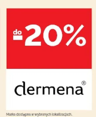 Kosmetyki Dermena promocja w Ziko Dermo