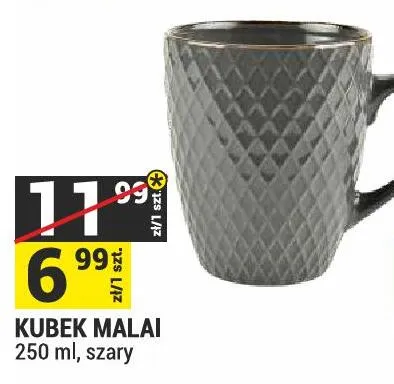 Kubek Malai szary promocja w Merkury Market