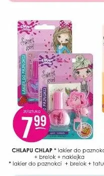 Lakier do paznokci Chlapu Chlap promocja w Drogerie Jasmin