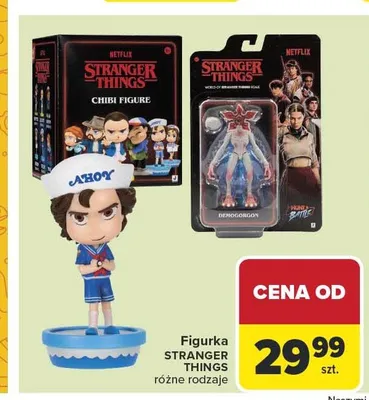 Figurka Stranger Things promocja w Carrefour