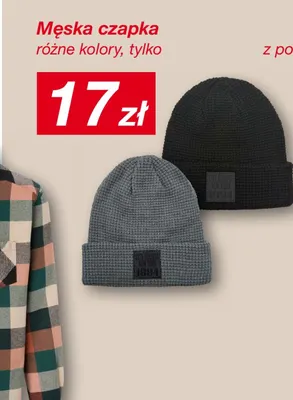 Czapka męska promocja w KiK