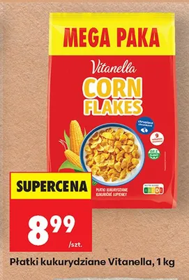 Płatki kukurydziane promocja w Biedronka