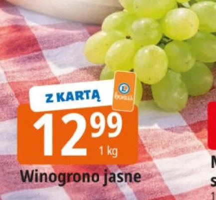 Winogrono jasne promocja w Leclerc