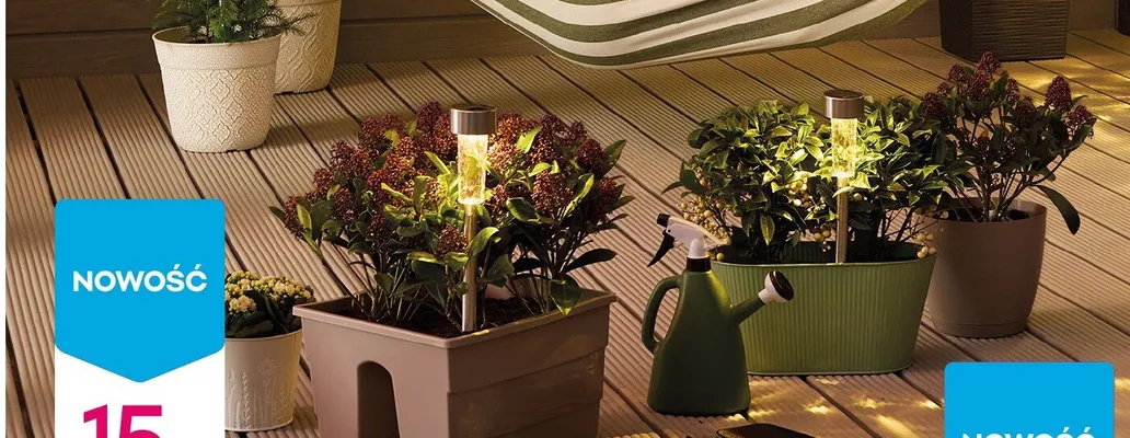 Doniczka balustradowa promocja w Pepco