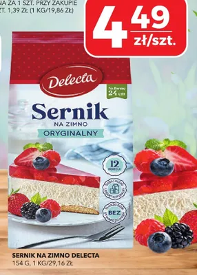 Sernik na zimno oryginalny promocja w Top Market