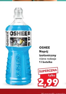 Napój izotoniczny Oshee promocja w Kaufland