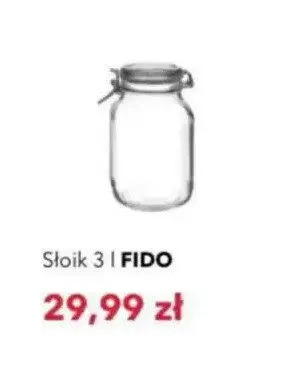 Słoik Fido 3 l promocja w Nela
