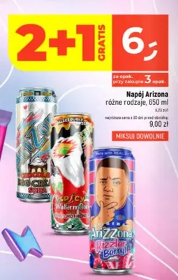 Napój AriZona promocja w Dealz