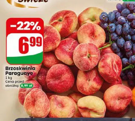 Brzoskwinia Paraguayo promocja w Dino