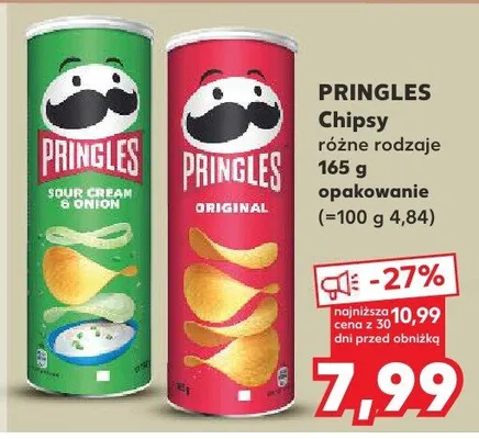 Chipsy różne rodzaje promocja w Kaufland