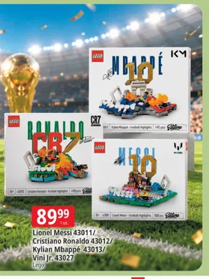Klocki LEGO Lionel Messi 43011 promocja w Leclerc