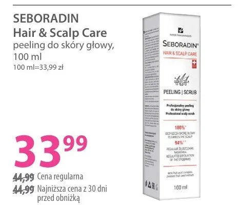 Peeling Hair & Scalp Care do skóry głowy promocja w Hebe