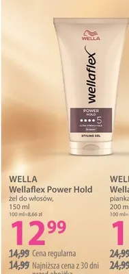 Żel WELLA Wellaflex Power Hold do włosów promocja w Hebe