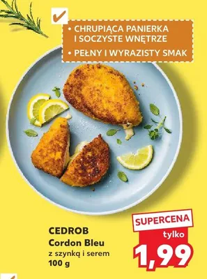 Cordon bleu z szynką i serem promocja w Kaufland