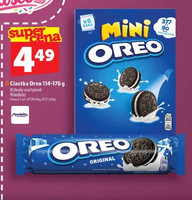 Ciastka Oreo Original promocja w TOPAZ