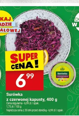 Surówka z czerwonej kapusty Kuchnia Białecki promocja w Twój Market