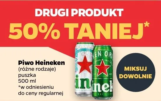 Piwo Heineken promocja w Netto