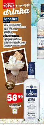 Wódka J.A. Baczewski promocja w TOPAZ