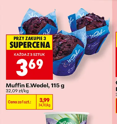 Muffin E.Wedel promocja w Biedronka