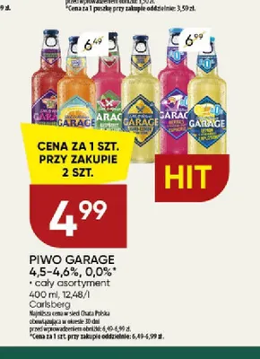 Piwo bezalkoholowe Garage Lemon promocja w Chata Polska