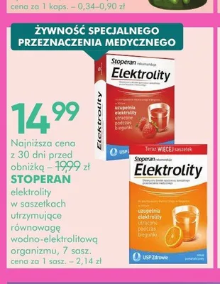 Elektrolity Stoperan promocja w Super-Pharm